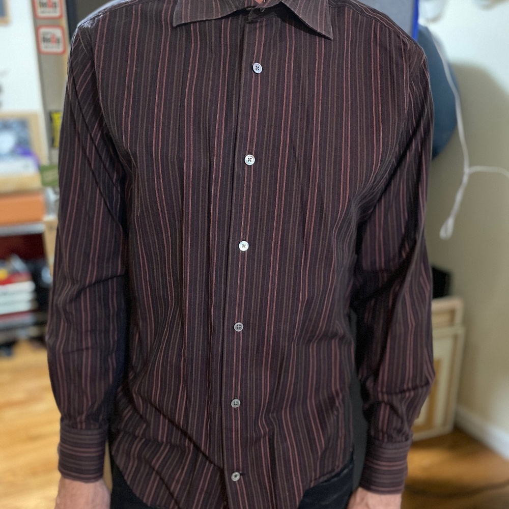 Cuff Link Button Down Shirt